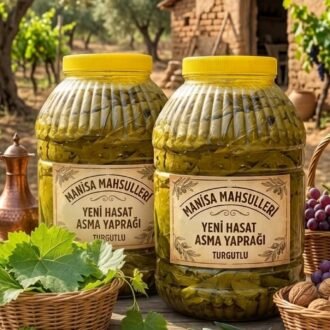 2 Adet 5kglik Bidonda Salamura Yaprak